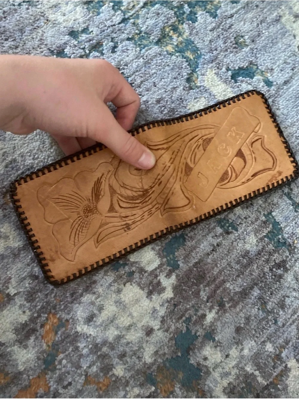 Jack leather wallet